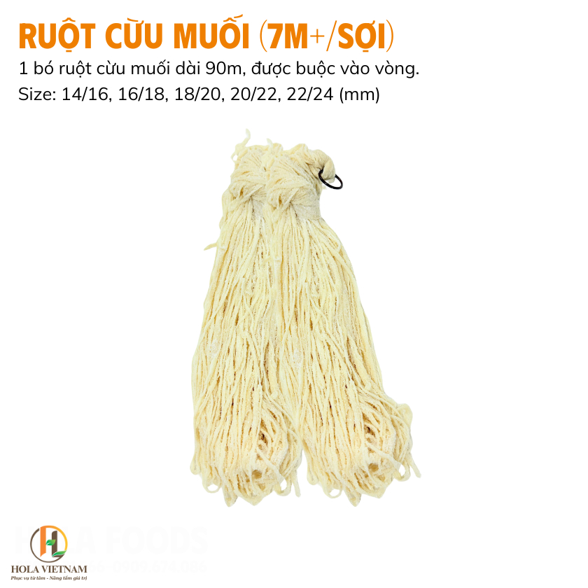 vỏ xúc xích ruot cuu muoi loai dai
