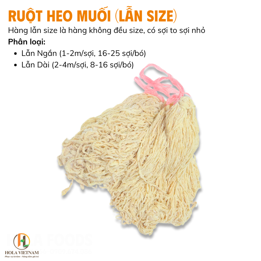 vỏ xúc xích ruot heo muoi lan size