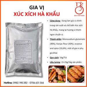 Gia vị xúc xích hà khẩu